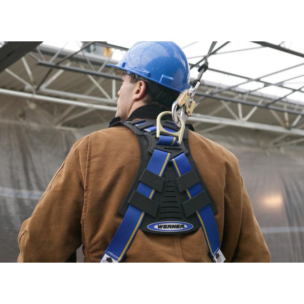 Werner Blue Armor Standard (1 D Ring) Harness (XXL) Fall Protection Equipment, large image number 13