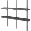 Suncast 49.65 Inch x 10 Inch x 1.25 Inch Shed Shelf Kit, Black, 2 Pack, small image number 1
