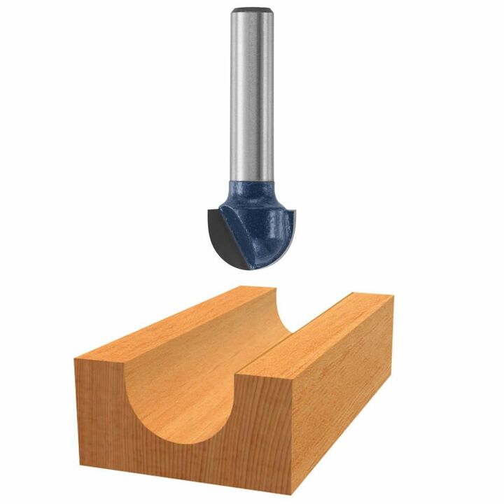 Bosch 1/4 Inch x 1/2 Inch Carbide Tipped Core Box Bit