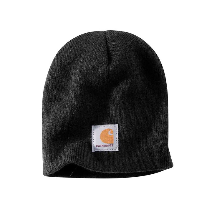 Carhartt Beanie Mens Regular OS Acryclic Knit Heather Gray, large image number 2