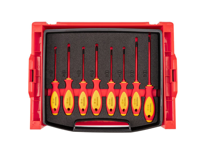 Tekton Insulated Screwdriver Set Drawer 8 Piece #1-#2 3.5-6.5 mm S1-S2, large image number 1
