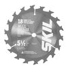 SKIL 5-1/2 in 18-Tooth Carbide Tipped Circular Saw Blade, small image number 4