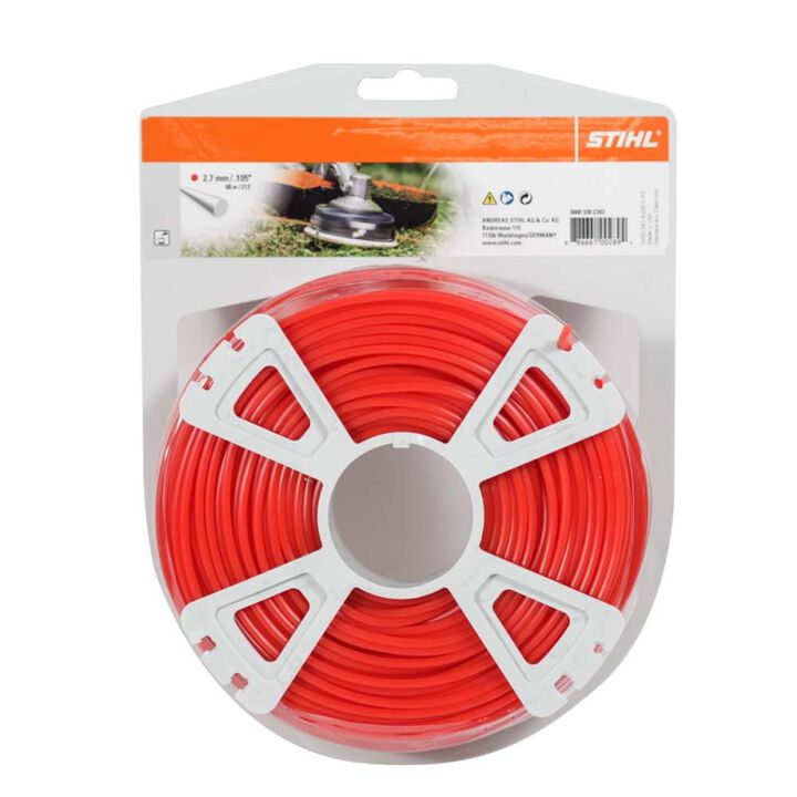 Stihl 0.105in Diameter x 223' Orange Nylon Trimmer Line