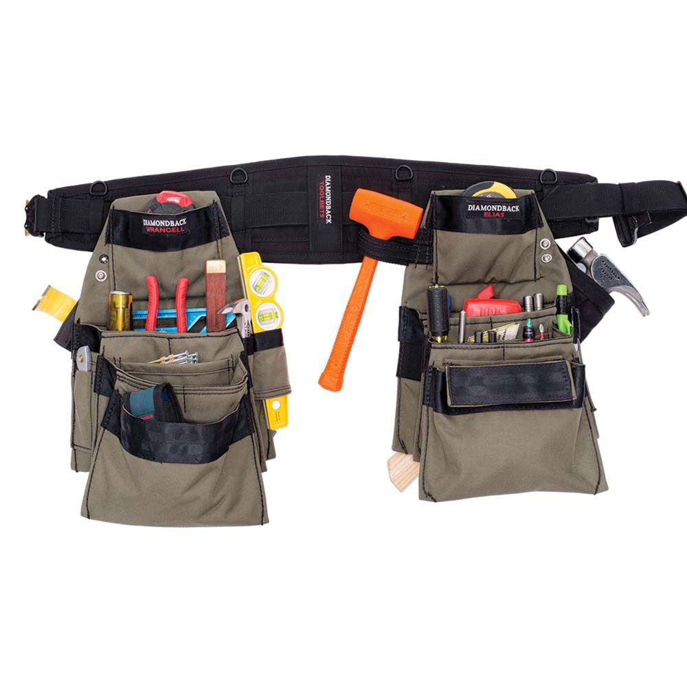 Diamondback Toolbelts 6" Ranger Green Denali 2.0 Tool Belt, large image number 2