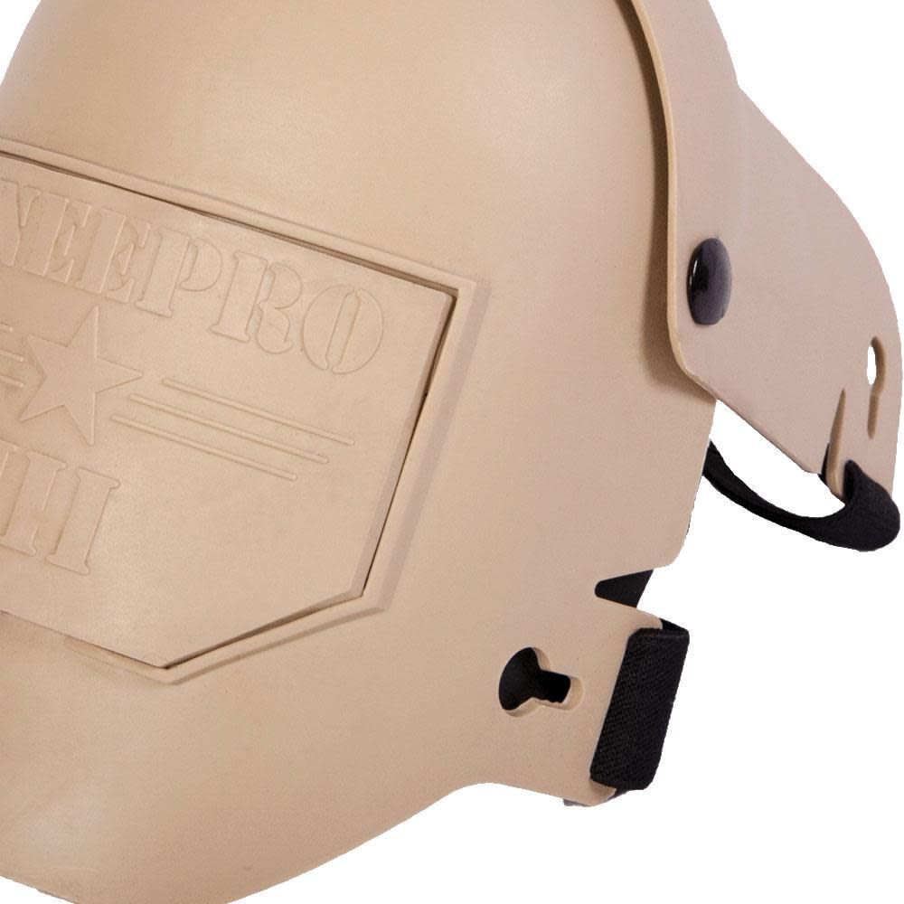 Sellstrom KneePro Ultra Flex III Knee Pads Heavy Duty Grip Strip Universal Size Tan Pair, large image number 4