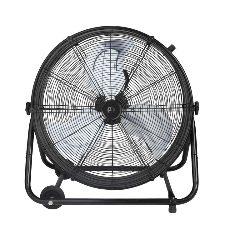 Perfect Aire 24 Inch 4989.5 CFM Heavy-Duty High Velocity Tilting Drum Fan
