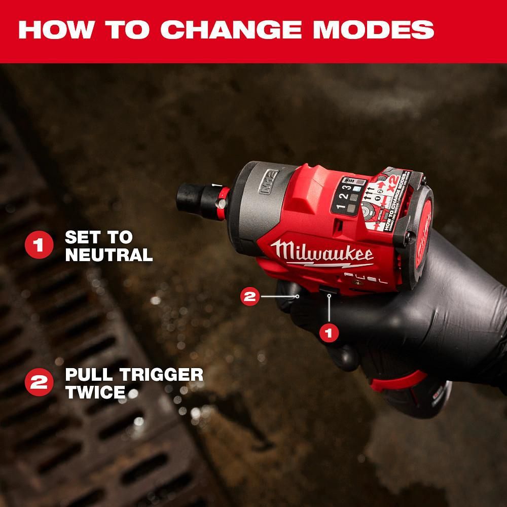 Milwaukee M12 FUEL 3/8 Inch Subcompact Impact Wrench (Bare Tool) with Protective Boot, large image number 11