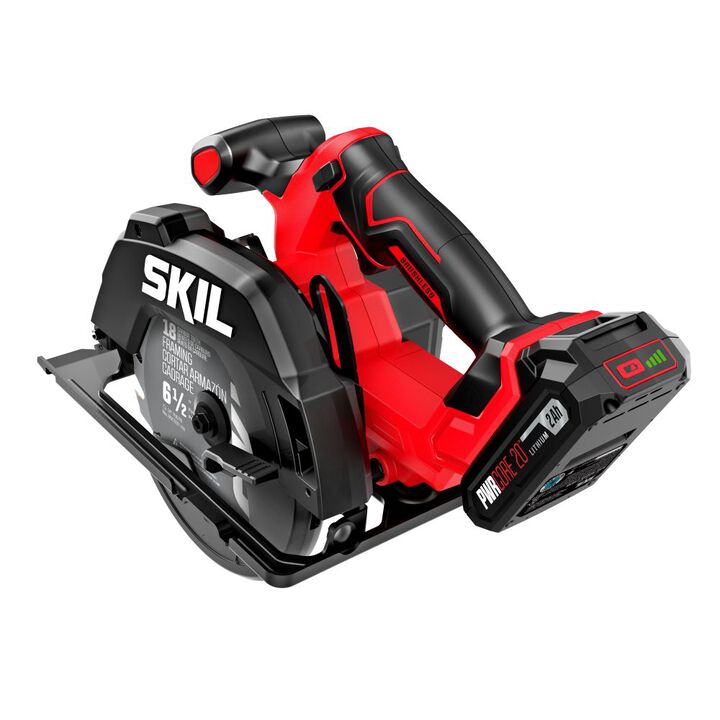 SKIL PWR CORE 20 Brushless 6-1/2 Inch Circular Saw Kit, large image number 2