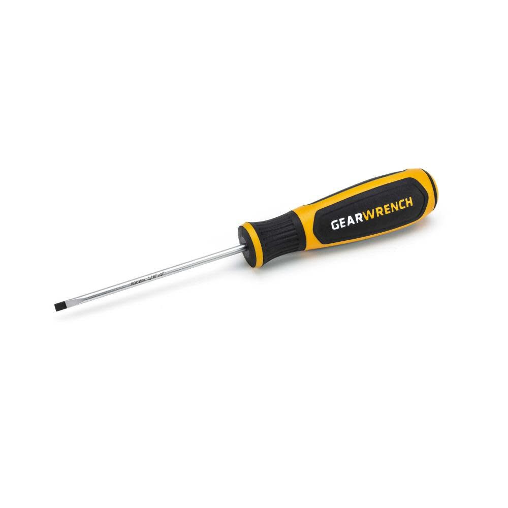 GEARWRENCH 1/8inch x 3inch Cabinet Dual Material Screwdriver, large image number 1