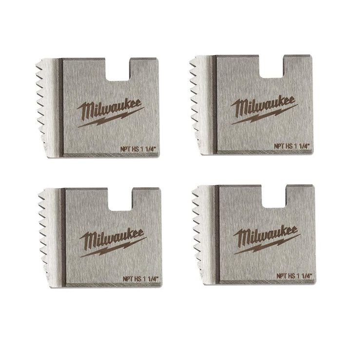 Milwaukee 1 1/4inch High Speed NPT Portable Pipe Dies