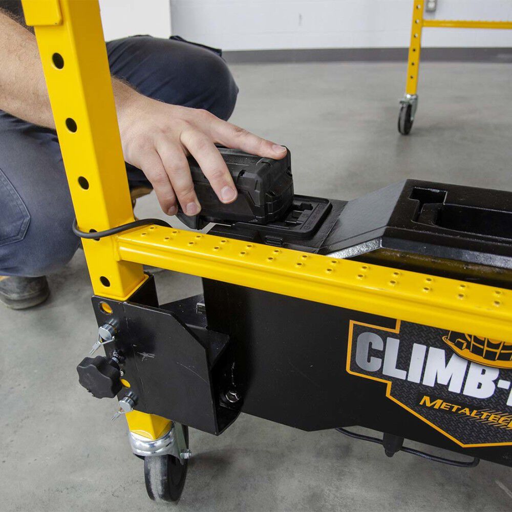 Metaltech Climb-N-Go Complete Motorized Jobsite 6ft Baker Scaffold Kit, large image number 4