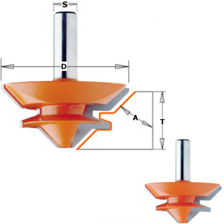 CMT Lock Miter Bit