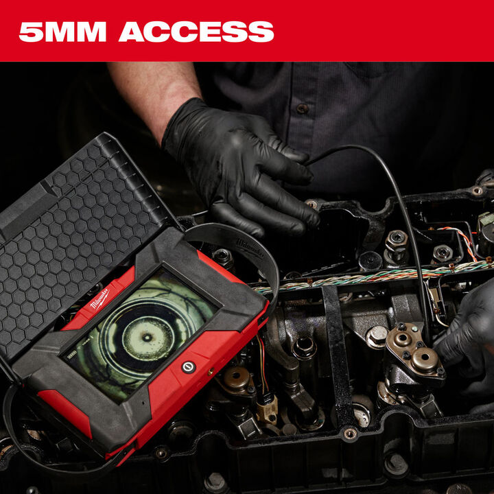 Milwaukee M12 Auto Shop Borescope w/ Wi-Fi File Sharing & XC 5Ah Lithium Ion Power Tool Battery Pack Bundle, large image number 5