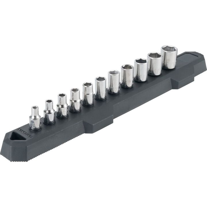 CRAFTSMAN 1/4-in Drive SAE 6 Point Socket Set, 11pc