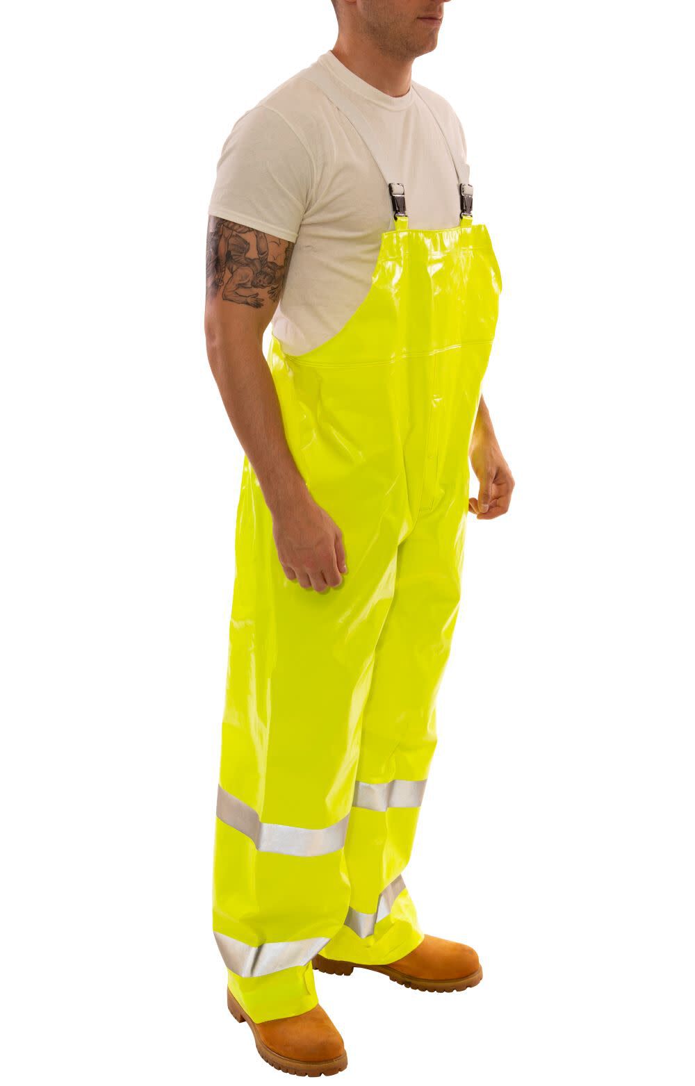 Tingley Comfort-Brite Overalls Hi-Vis XL, large image number 3