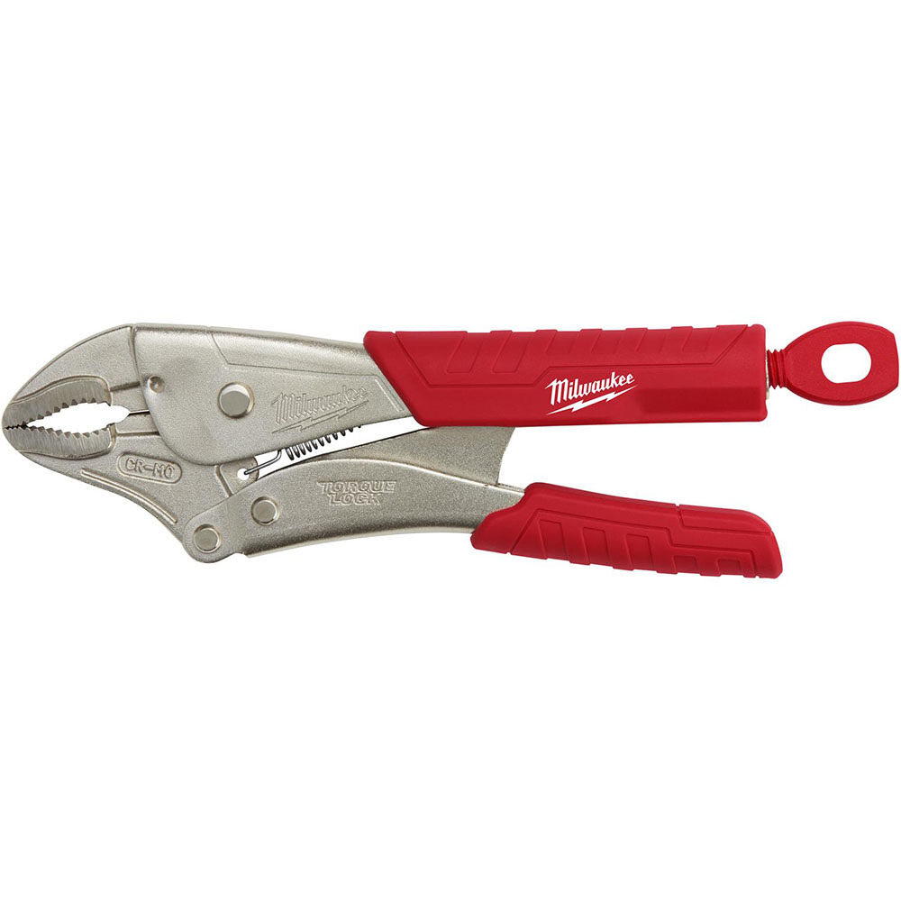 Milwaukee 10 in. TORQUE LOCK Curved Jaw Locking Pliers With Grip, large image number 1