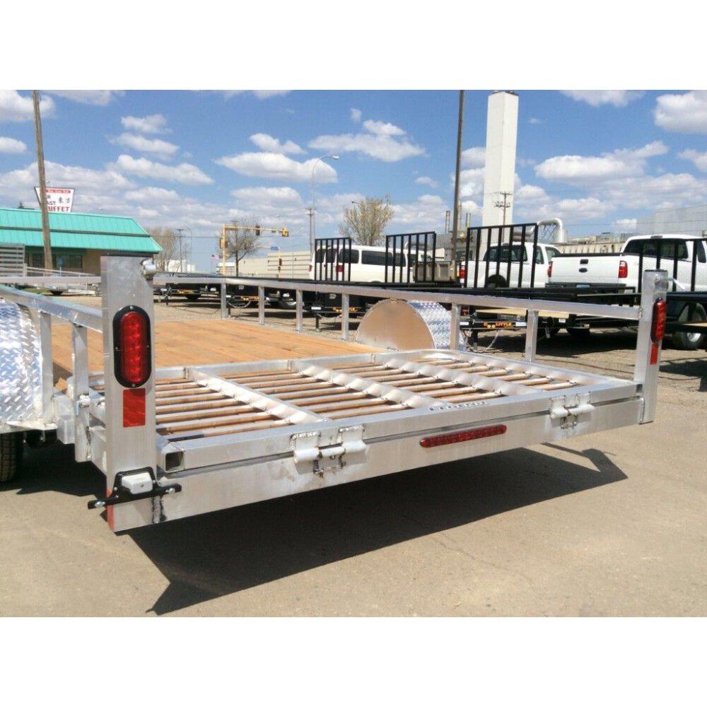 Legend Premium Trailers 14ft Open Deluxe Single Axle Aluminum Utility Trailer, large image number 10