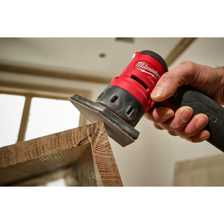 Milwaukee 320 Grit Mesh Sanding Sheets for M12 Orbital Detail Sander 12pk, large image number 9