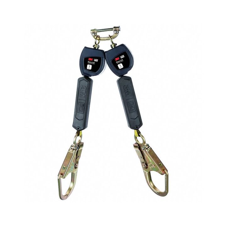 DBI Sala 6 Ft. Twin-Leg Self-Retracting Lifeline with Steel Hook, large image number 1