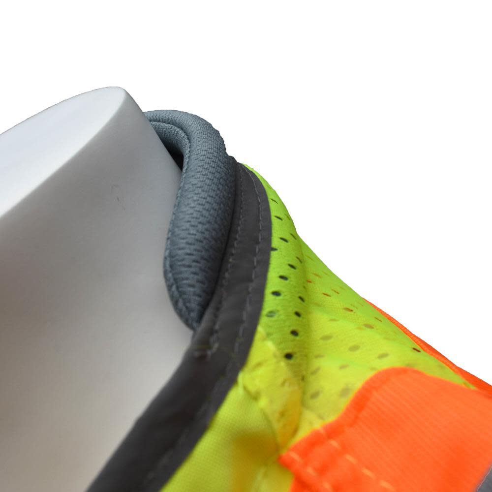 Radians SV55 Class 2 Heavy Woven Two Tone Woven/Mesh Engineer Vest Hi-Vis 3X, large image number 6