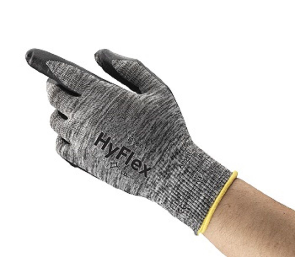 Ansell Protective Products HyFlex Dark Liner Nitrile Glove - Size 9, large image number 1