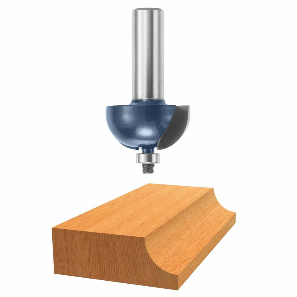 Bosch 1/2in x 11/16in Carbide Tipped Cove Bit, large image number 1