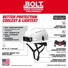 Milwaukee BOLT Green Full Brim Vented Safety Helmet Type 2 Class C & Cooling Fan Bundle, small image number 3