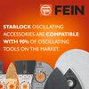 Fein TITAN Starlock Universal E-Cut OMT Blade 1-3/4 Inch x 2-1/8 Inch, 10 Pieces, small image number 2