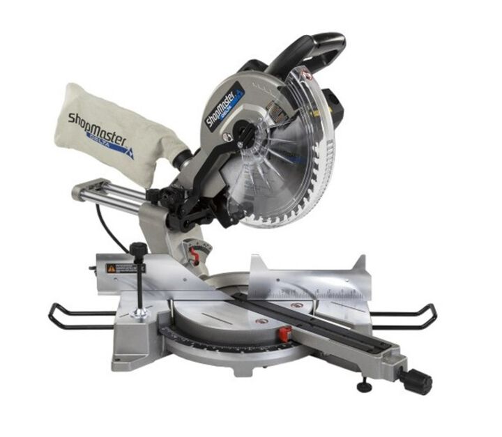 Delta Shopmaster 120V 15A 12 Inch Diameter Compound Sliding Miter Saw