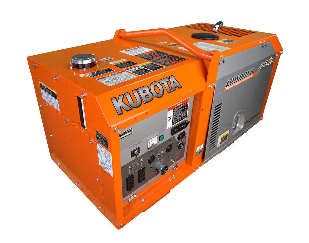 Kubota Lowboy Pro II Series 11,000 Watt (11kW) Diesel Powered 50-State Liquid-Cooled Standby Generator, large image number 1