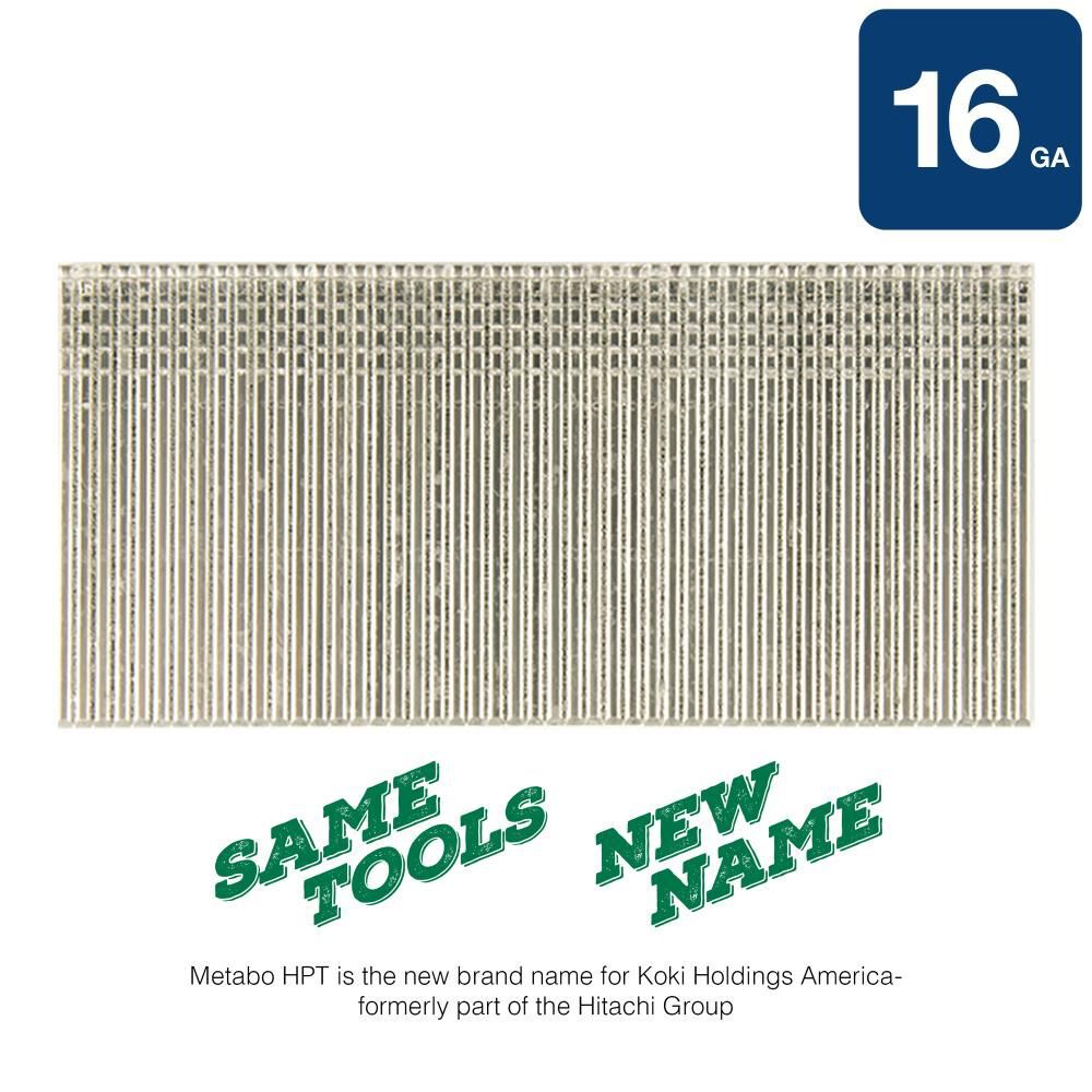 Metabo HPT 1 1/2in 16 Gauge Straight Finish Nails 1000qty, large image number 4