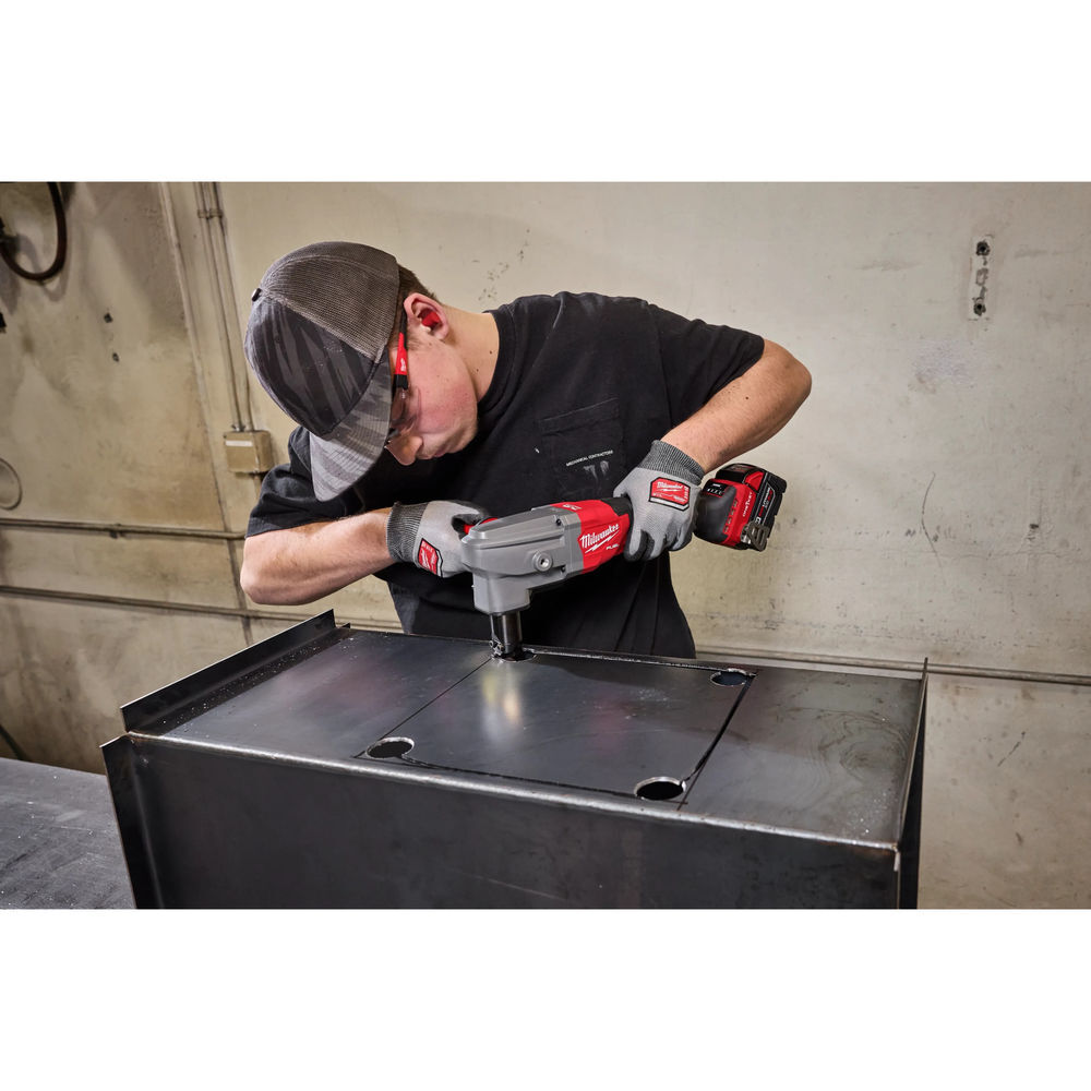 Milwaukee M18 Fuel 10 Gauge Nibbler & Redlithium XC8.0 Battery Pack Bundle, large image number 9