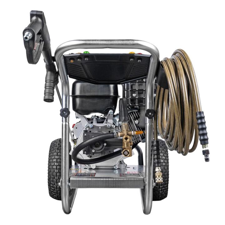 Simpson Industrial Series 4400 PSI 4.0 GPM Gas Powered Cold Water Pressure Washer with 5 Spray Tips, large image number 5
