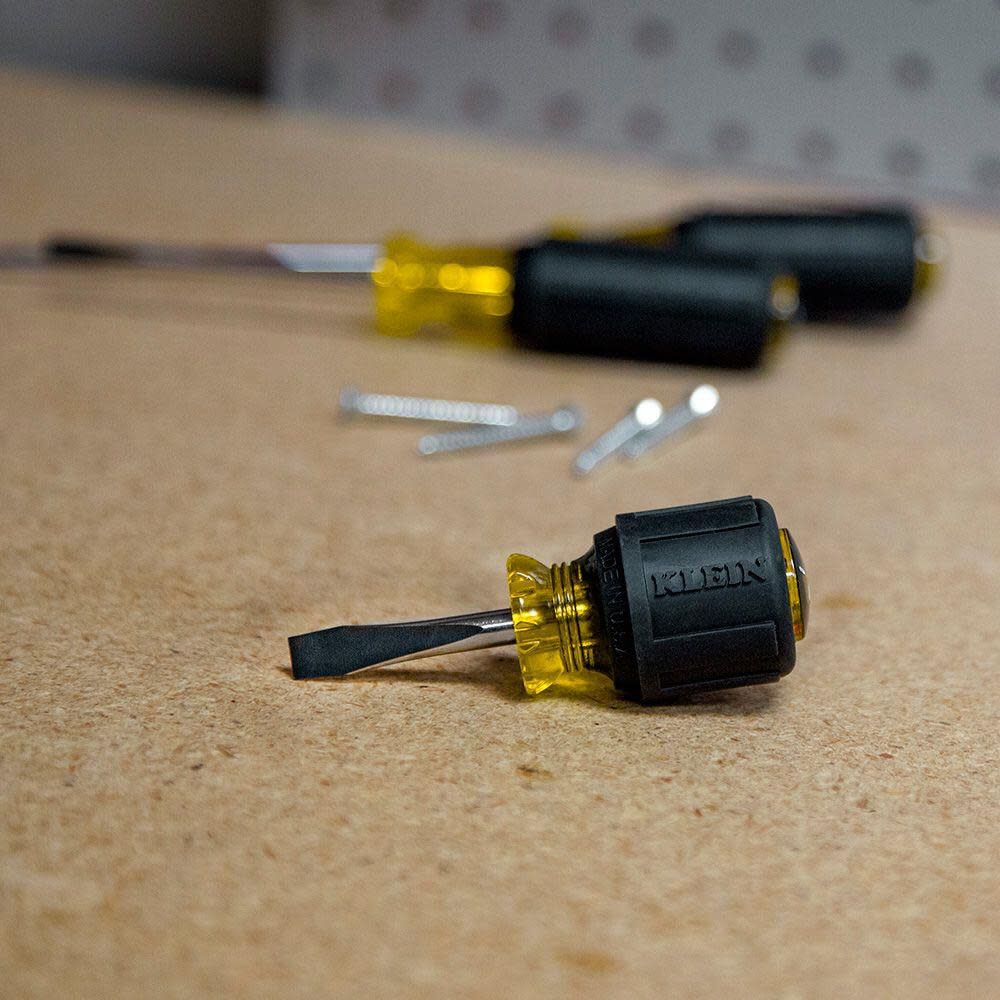 Klein Tools Stubby Slotted Screwdriver, large image number 8