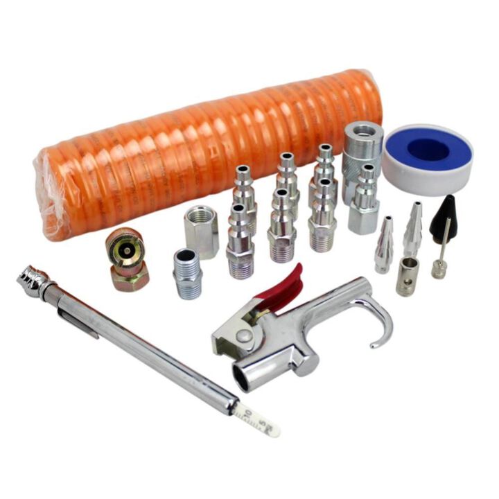 Milton EXELAIR EX0320HKIT Recoil Hose and Air Accessory Max PSI Kit  150 20pc