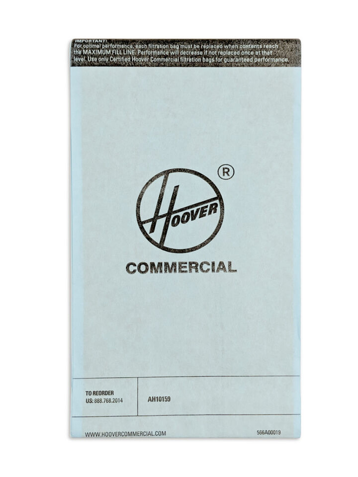 Hoover Commercial Vacuum Standard Bag, 10 Pack, large image number 1