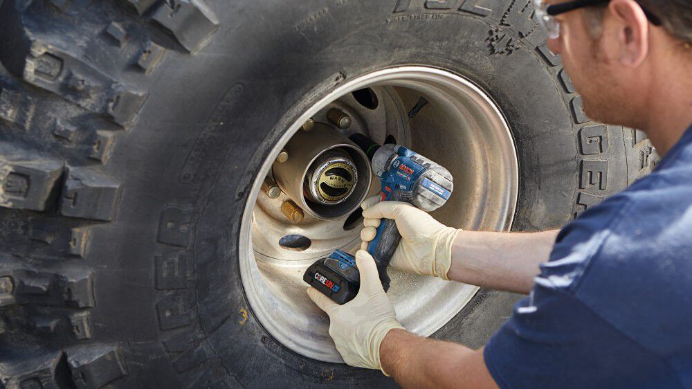 Bosch 18V Brushless 1/2 in Mid-Torque Impact Wrench with Pin Detent (Bare Tool), large image number 8