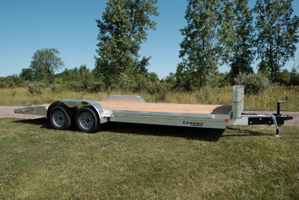 Legend Premium Trailers 7'x22' Open Car Hauler Series Aluminum, large image number 2