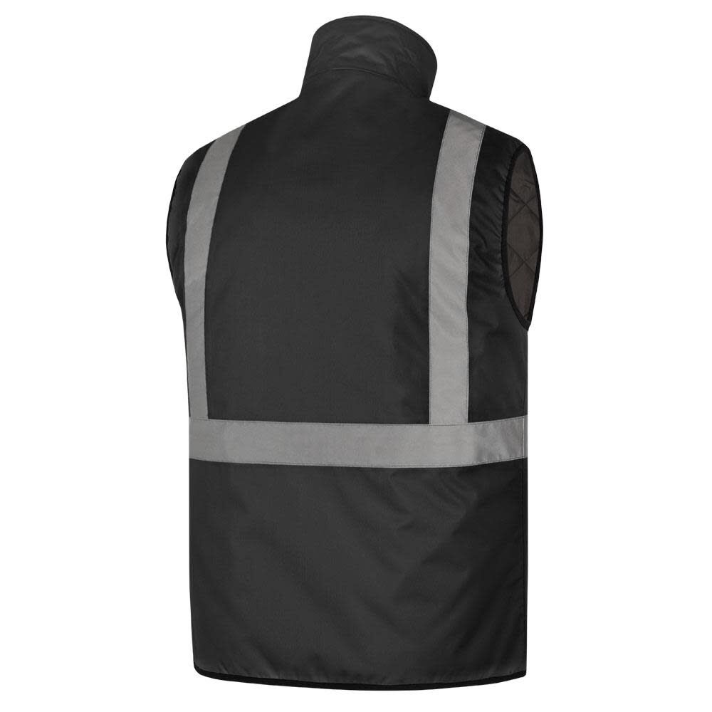 Pioneer 5419U Hi Vis Heated Safety Vest Black Medium, large image number 5