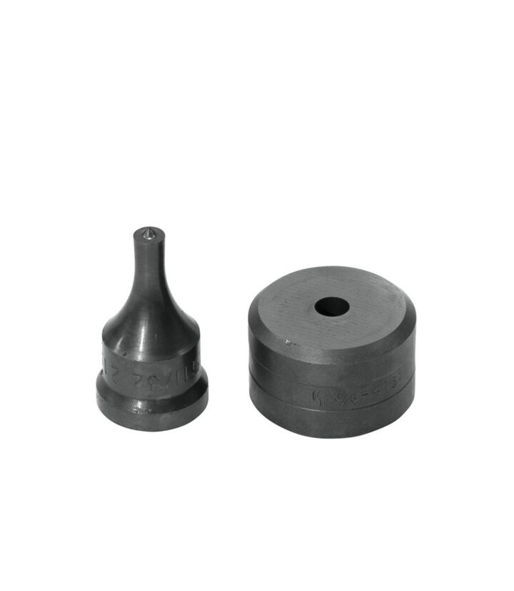 Edwards 11/32 Inch Punch x 3/8 Inch Die Steel Round Punch & Die Set, large image number 1