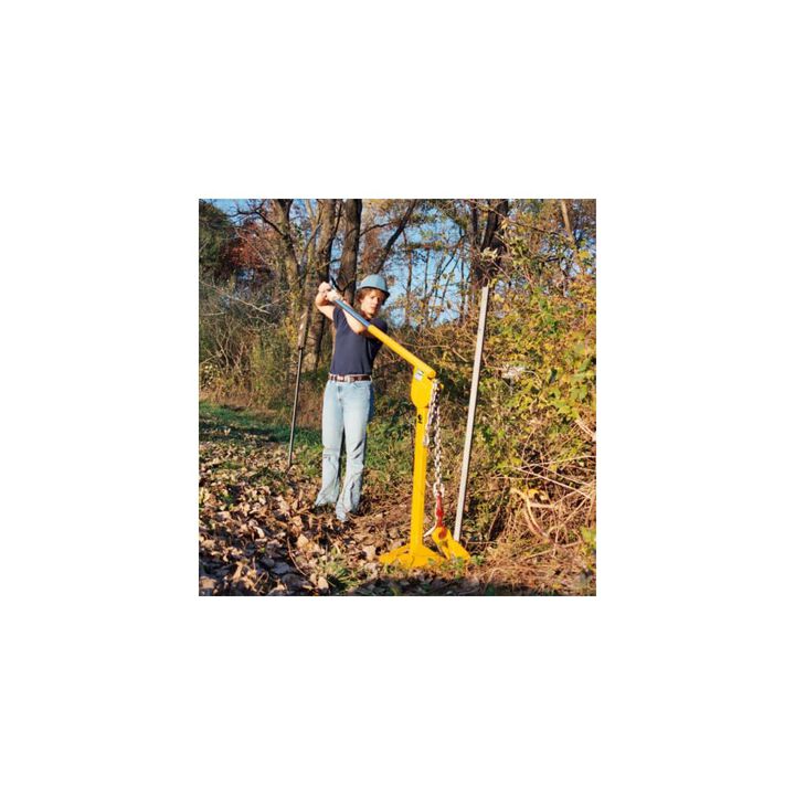 Rhino Tool MP 3 3 Ton Load Capacity High Grade Steel Manual Post Puller Only, large image number 3