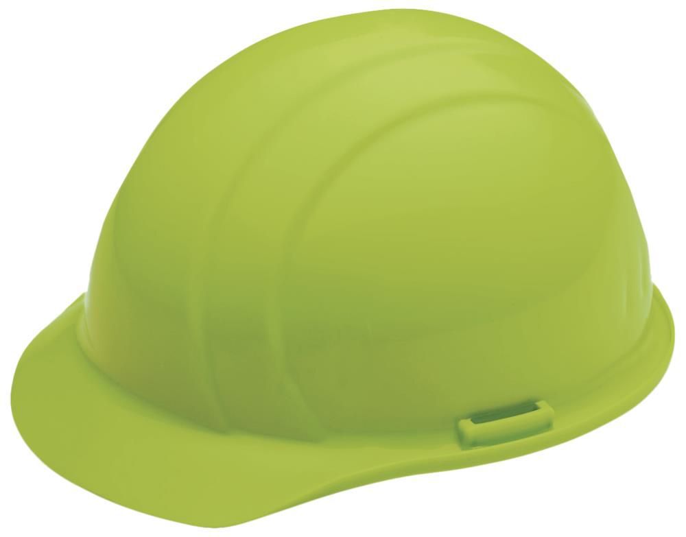Delta Plus Hi-Viz Lime Americana Hard Hat Standard Suspension, large image number 1
