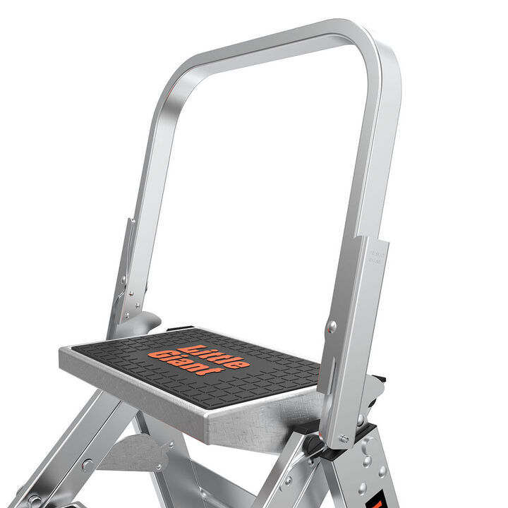 Little Giant Safety Safety Step M3 Aluminum Type 1A Step Stool with Handrail, large image number 5