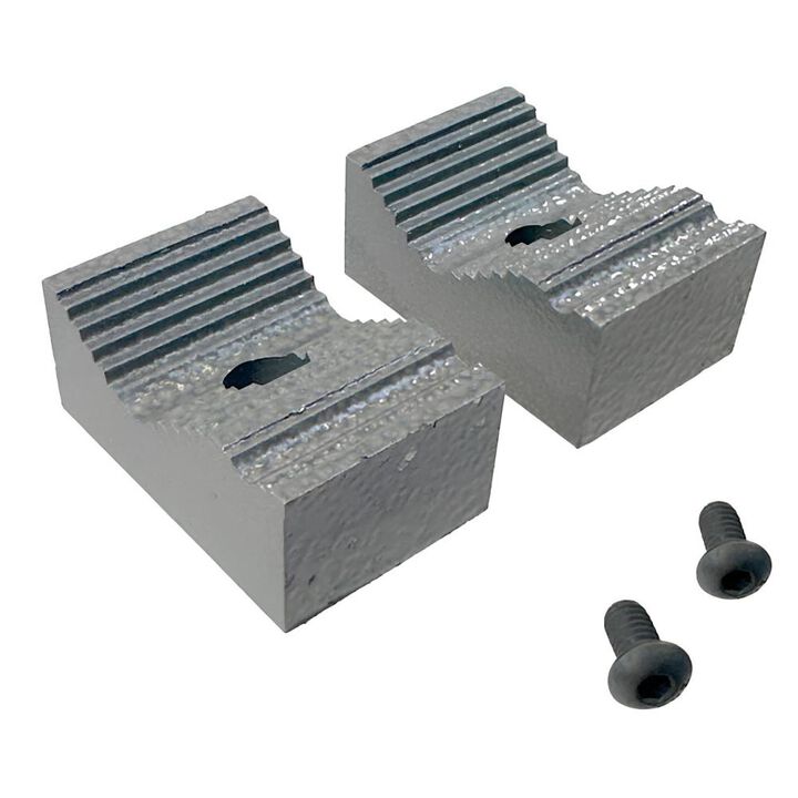 Wilton 2-1/4 Inch Steel Replacement Pipe Jaw Set with Screws, large image number 1