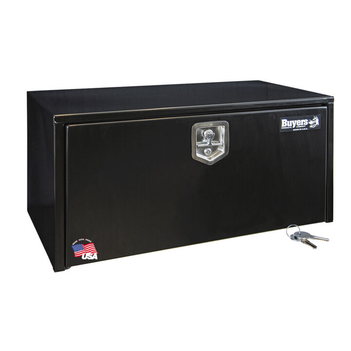 Buyers Products Company 18x18x36 Inch Black Steel Underbody Truck Box