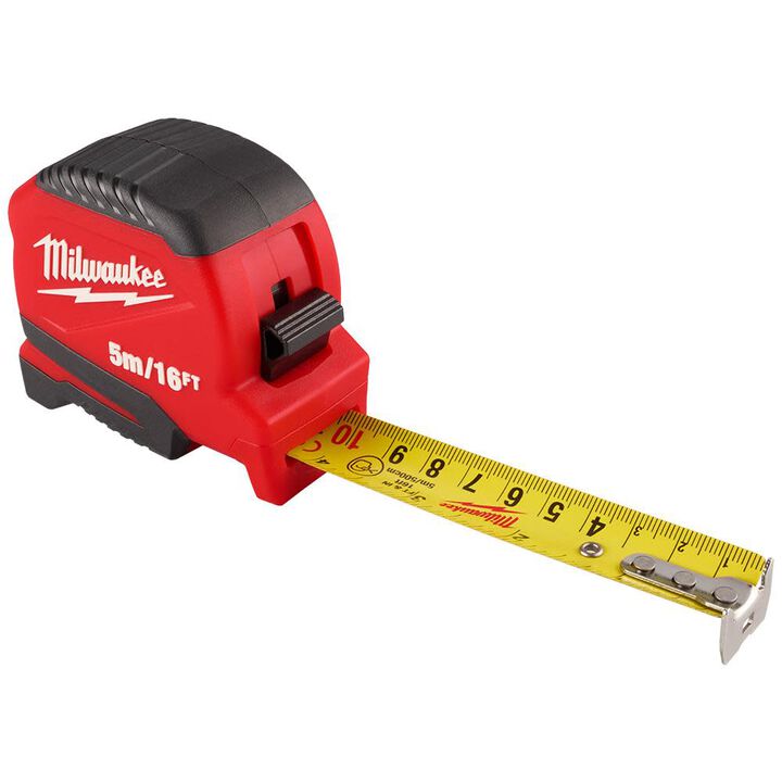 Milwaukee 5m/16 Ft. Compact Tape Measure