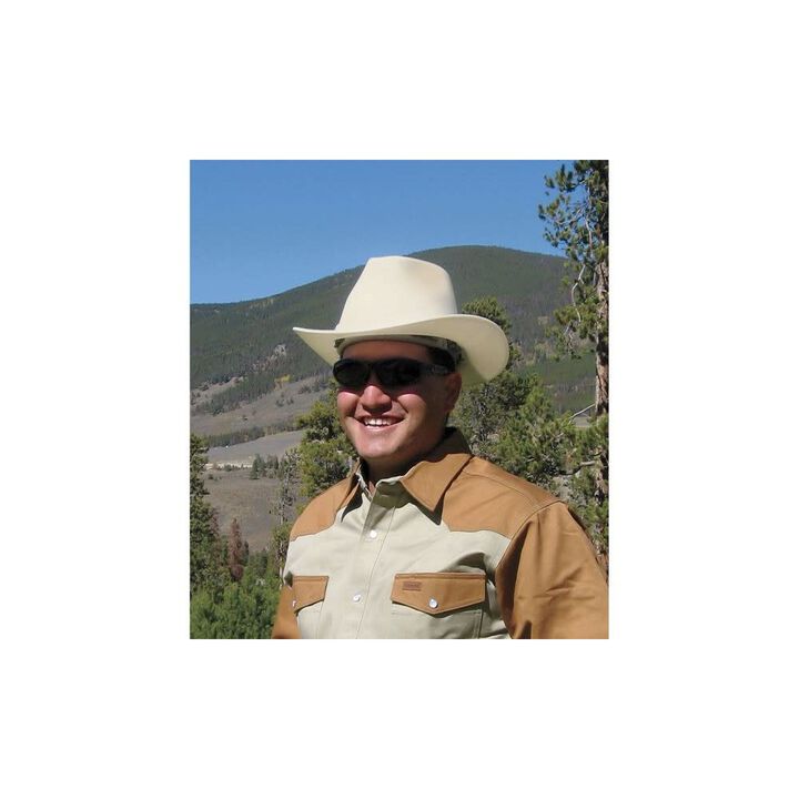 Occunomix Hard Hat White Vulcan Cowboy Style One Size Fits Most, large image number 2