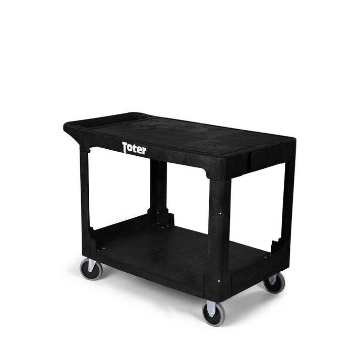 Toter Material Handling Utility Cart with Flat Top and Straight Handle, large image number 2