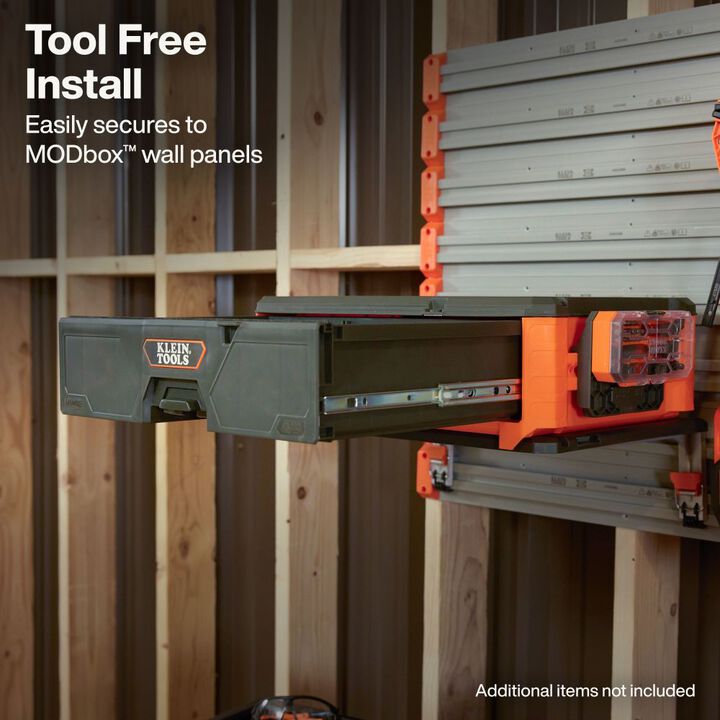 Klein Tools MODbox Wall System, Wall Shelf, large image number 5