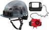 Milwaukee BOLT Gray Front Brim Safety Helmet with IMPACT ARMOR Liner Type 2 Class E & USB Cooling Fan Bundle, small image number 1